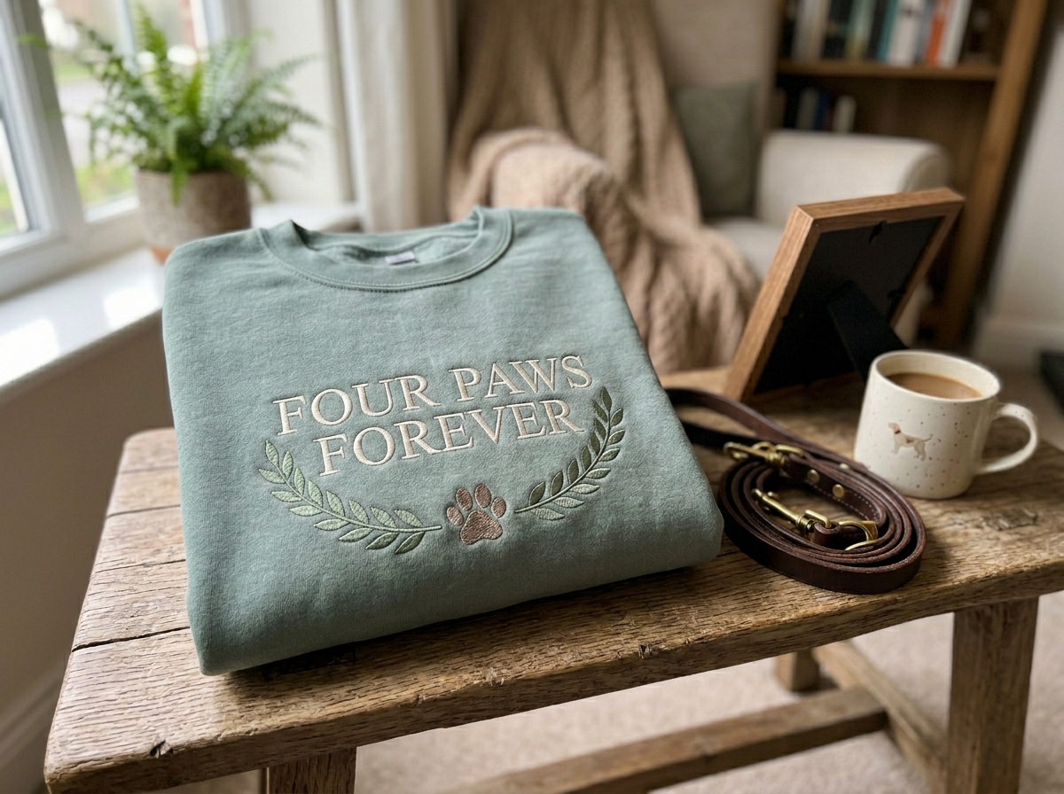 quotes about dogs man's best friend — styled lifestyle scene