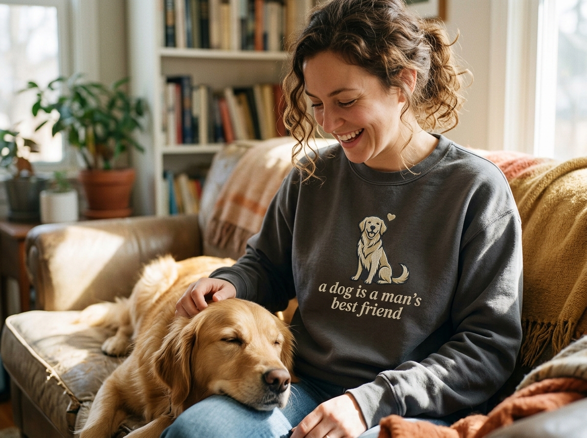 The Quote About Dog Being Best Friend That Still Feels Like Home quote about dog being best friend — lifestyle photo