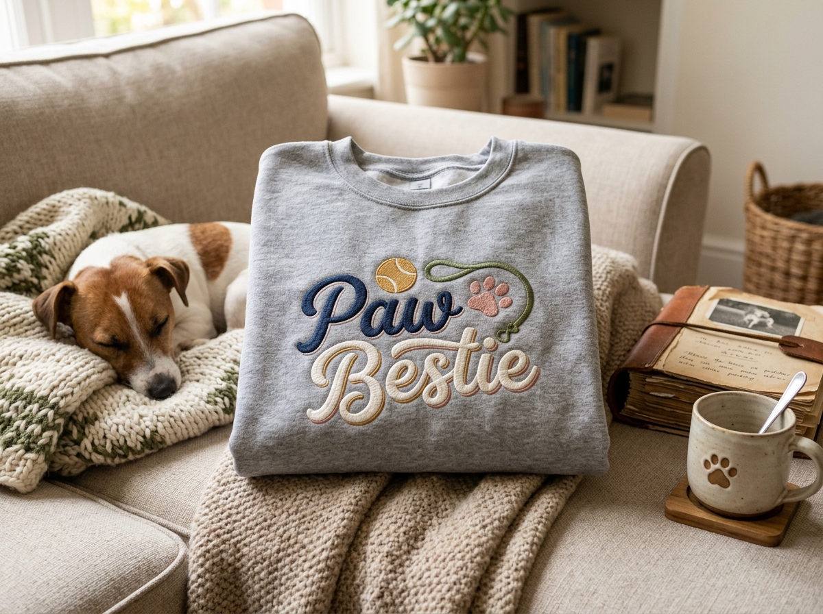 my best friend dog quotes — styled lifestyle scene