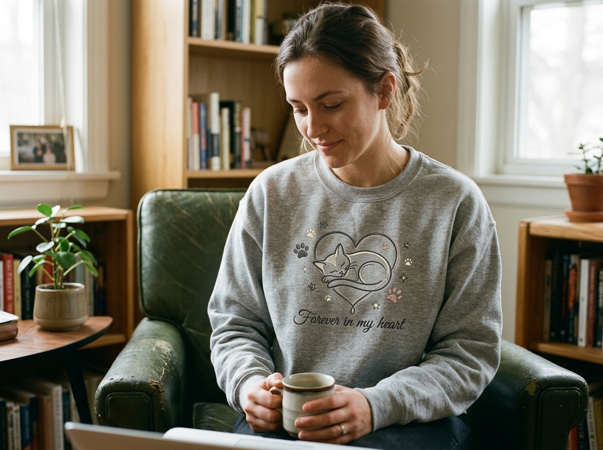 saying goodbye to pet — lifestyle photo