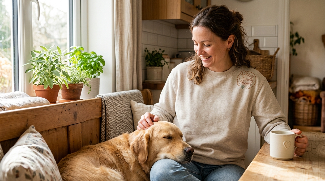 dog mom quotes for instagram — lifestyle scene